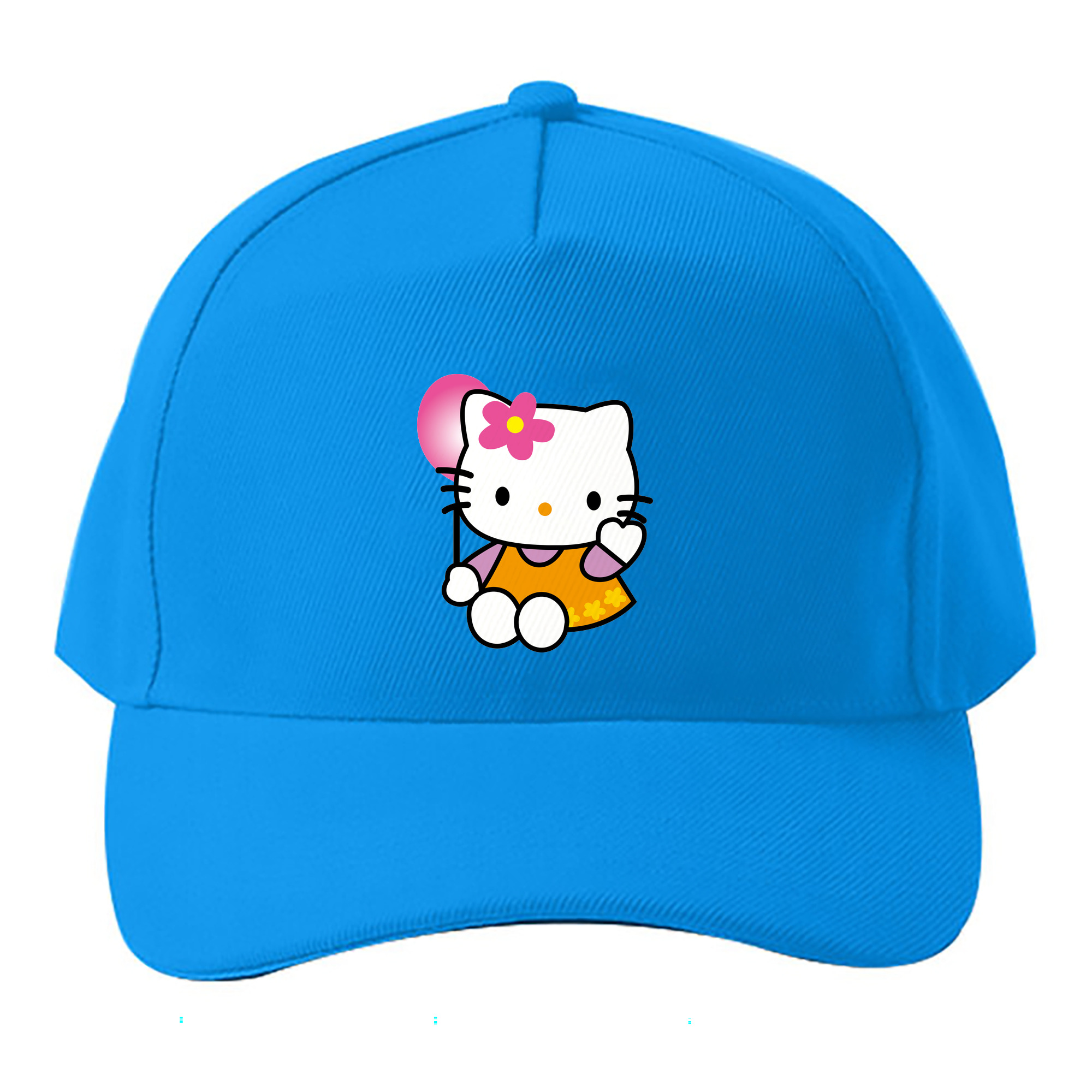 （画像用） Hello Kitty ハローキティ ベースボールキャップ 綿100％ 男女兼用 帽子 スポーツ